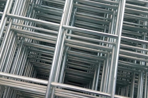 Bright Silver SS Welded Wire Mesh 200mm-300mm Square Woven Steel Mesh Sheets