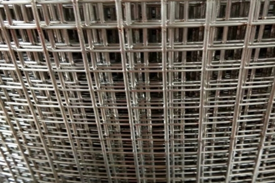 Polished Stainless Steel Welded Wire Mesh 200x200mm Steel Square Mesh