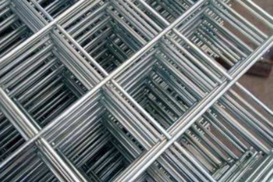 Bright Silver SS Welded Wire Mesh 200mm-300mm Square Woven Steel Mesh Sheets