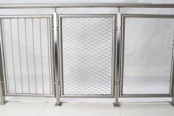 Indoor And Outdoor Rope Net Fence Heavy Duty Metal Screen Mesh