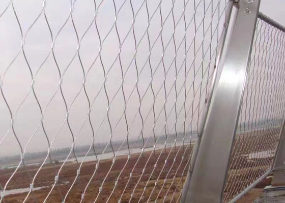 इनडोर और आउटडोर कई परिदृश्यों के लिए स्टेनलेस स्टील सुरक्षा रस्सी जाल