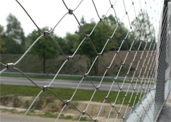 Stainless Steel Aviary Netting 50*50 Rope Netting Aviary Fencing Mesh