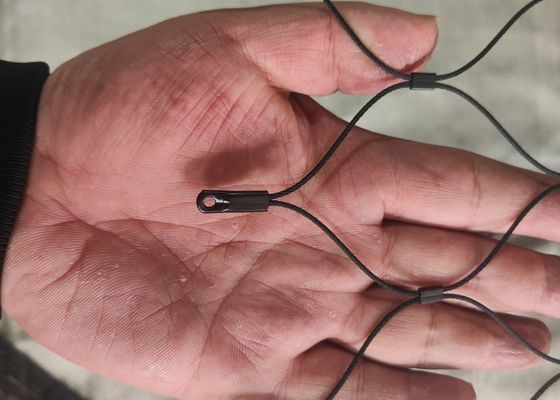 Good price 2mm Edelstahl-Drahtseilnetz mit 40mm Maschenweite in AISI 304 oder 316 für Sicherheitszaun in Einkaufszentren Online