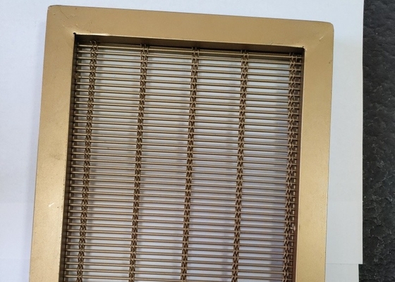 Stainless Steel 316 Decorative Wire Mesh For Furniture Decorative Wire Screen