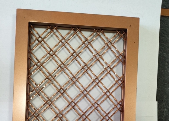 304 Cabinet Decorative Stainless Steel  Wire Mesh Screen