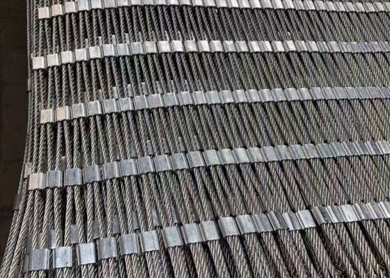 Good price 304 Stainless Steel Rope Mesh 25 * 25 Rope Net Cửa hàng vườn thú Cable Mesh trực tuyến