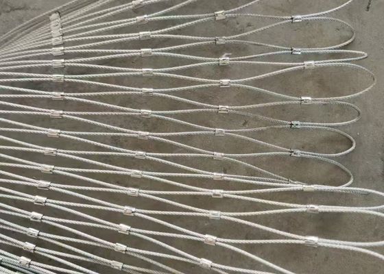 Good price 304 acero inoxidable Aviary Rope Netting 1.5mm Aviary malla para las gallinas en línea