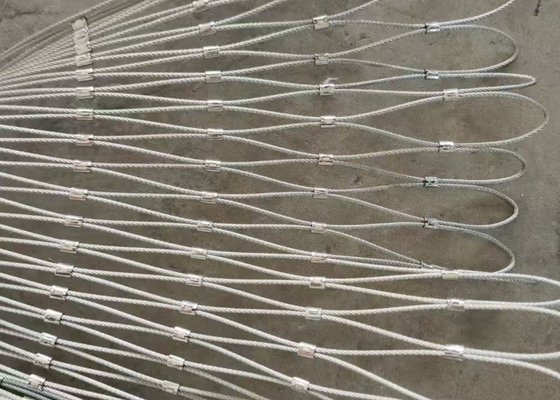 304 Stainless Steel Aviary Rope Netting 1.5mm Aviary Mesh For Chickens