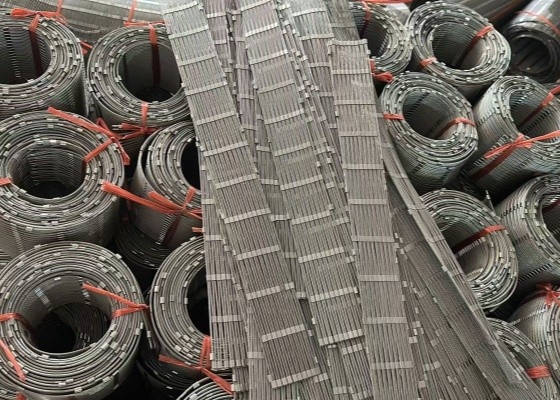 30mm*30mm Balustrade Cable Mesh With Ferruled Connection Wire Rope Mesh