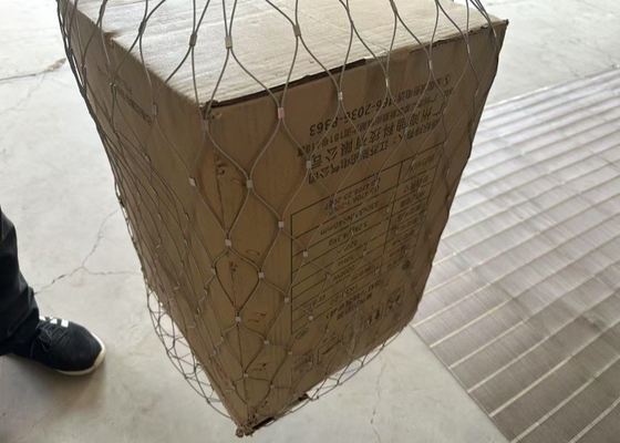 Balustrade Cable Mesh 2mm Wire Rope Mesh With 50mm*50mm Opening