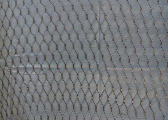 Good price Stainless Steel Cable Mesh 14*14mm Aviary Rope Netting Untuk Kandang Hewan on line