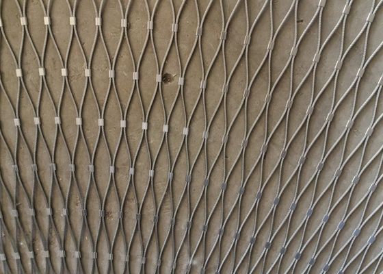 7*19 Stainless Steel Aviary Rope Netting 15*15mm Aviary Netting For Birds