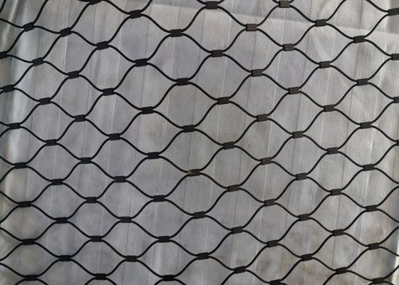Durable 18*18mm Avairy Stainless Steel Wire Rope Mesh