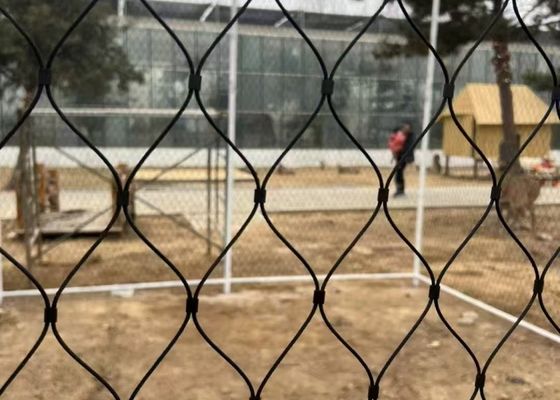 SS 7*19  1.5mm Stainless Steel Cable Mesh  For Saftey Protection Net