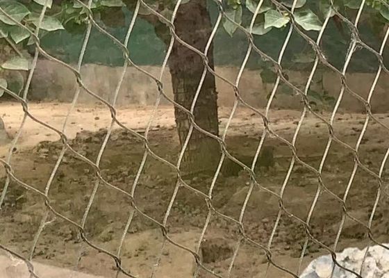 1.5 Mm X Tend Zoo Rope Netting 16*16mm  Aviary Netting Wire Rope Net