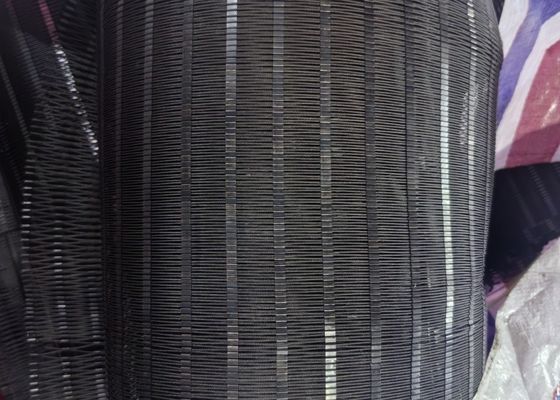 Black Oxidized 20*20mm Stainless Steel Aviary Mesh Cable Net Panels 7x19