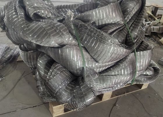 Knotted Rope Mesh 13*13mm Stainless Steel Cable Mesh Zoo Rope Netting 1.5mm