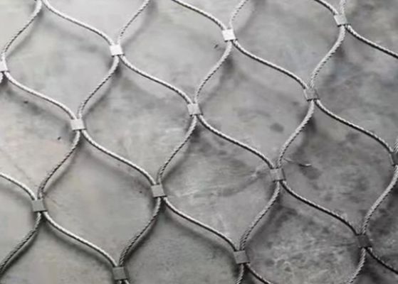 SS304 1.6mm Handrail Wire Rope Mes