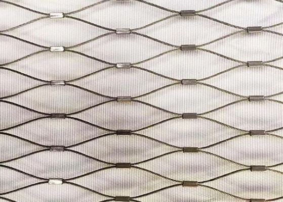 উচ্চ-স্তরের নিরাপত্তা সুরক্ষার জন্য ৩০৪ স্টেইনলেস স্টিল তারের জাল অ্যান্টি-ফল দড়ি জাল