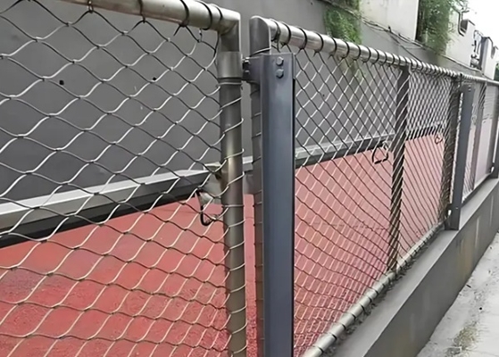Square Expanded Aluminium Sheet Expanded Steel Screen For Noise Barrier