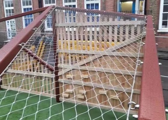 Good price SS304 2,0 mm de acero cable de red de acero inoxidable de cable de cuerda de red para la seguridad de la jaula del zoológico en línea