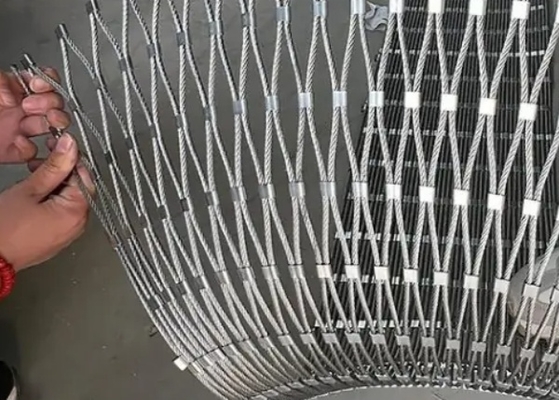 304 Stainless Steel Woven Wire Mesh 0.5mm - 5mm Steel Welded Wire Mesh
