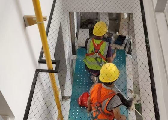 28mm*28mm SS304 Stainless Steel Cable Mesh with 2.0 mm Wire Diameter for Zoo Netting and Safety Protection