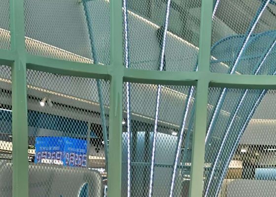 10*10mm Ferrule Connected Wire Rope Mesh Stainless Steel Cable Netting for Decoration