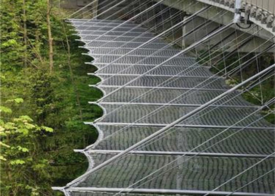 Stainless Steel 316L Aviary Rope Netting with 1.5 mm Wire Diameter and 30mm*30mm Mesh Size for Secure Mesh Fence