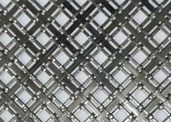 Decorative Metal Mesh Curtain  Stainless Steel 304 For Interior Design