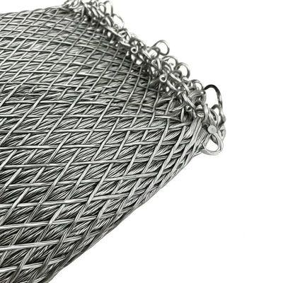 Stainless Steel Rope Mesh 7*19 Ferrule Cable Mesh for Zoo Netting