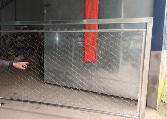 2.2mm Balustrade Cable Mesh 55mm rozmiar siatki elastyczna sieć kablowa ze stali nierdzewnej