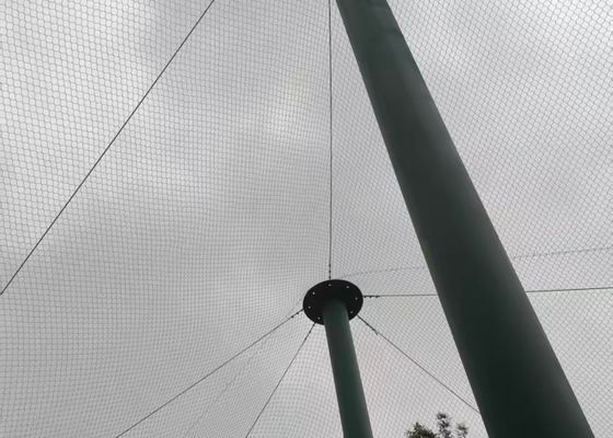 Roestvrij staal draad touw kabel gaas Flexibel geweven hek voor boerderij en dierentuin