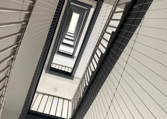 Good price Flexibel 304 roestvrij staal draad touw gaas met 45 mm maasgrootte voor dierentuin en veiligheid hekken online