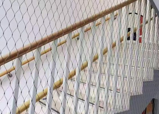 Stainless Steel Wire Rope Mesh Net For Deck Railing Balcony Balustrade
