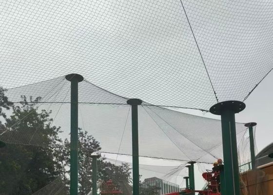 malla de cable de balaustrada de acero inoxidable de 1,6 mm para puentes edificios zoológicos