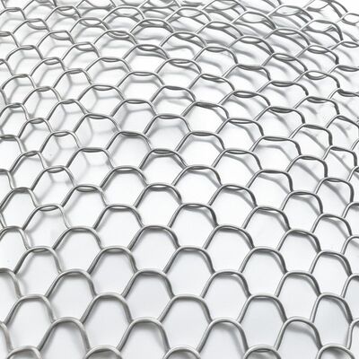 Red flexible de cable de acero inoxidable 304 con diámetro de alambre de 2 mm y tamaño de malla de 40 mm para zoológicos y aviarios