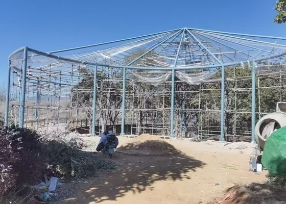 Stainless Steel Wire Rope Mesh Nets-High Strength Customized Size For Zoo Safety