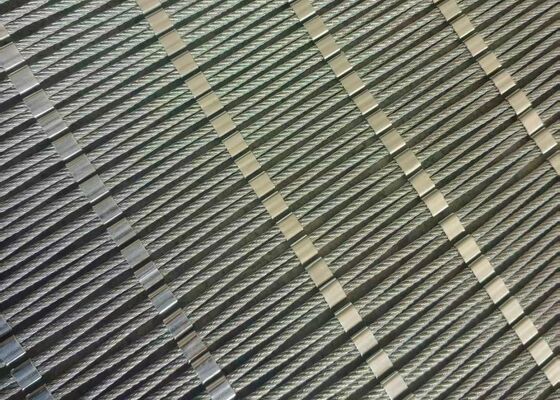 Stainless Steel Wire Rope Mesh Net For Zoo Bird Parrot Aviary Safety Fencing