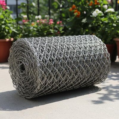 SS316 Stainless Steel Wire Rope Mesh Flexible Protection Net For Balcony Garden