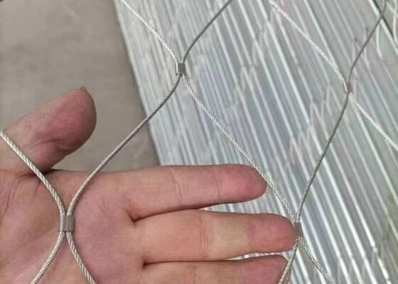 Good price Weather Resistant Aviary Mesh Ferrule Type Stainless Steel Net for Aviary online
