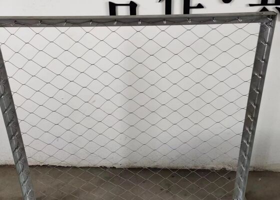 Giá tốt Custom Flexible Mesh SS304 Wire Rope Mesh cho hàng rào bảo vệ an ninh trực tuyến