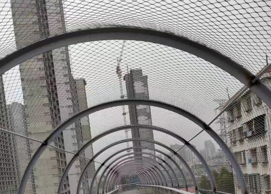 شبكة حبال من الفولاذ المقاوم للصدأ للمرافق الخارجية وأسوار الحيوانات