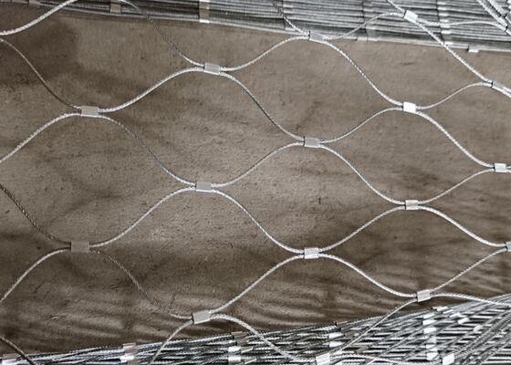 Giá tốt AISI304 Stainless Steel Wire Rope Mesh Free Form SGS được chứng nhận trực tuyến
