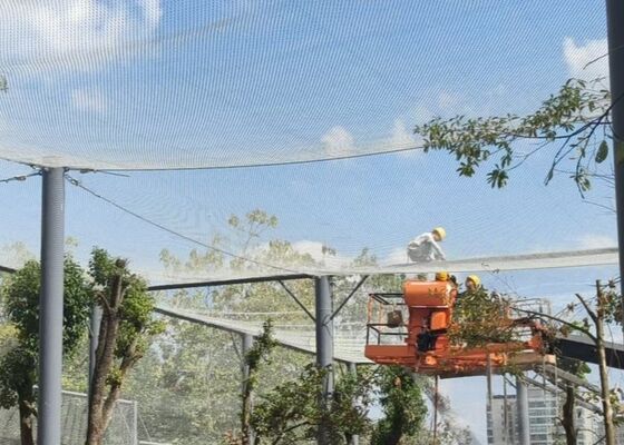 heavy duty Flexible Stainless Steel Wire Rope Mesh SS316 For avairy Fence