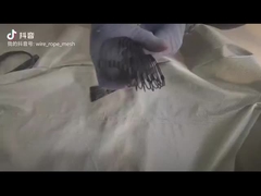 Đen oxy hóa thép không gỉ dây chuyền lưới 2mm thép không gỉ cáp lưới