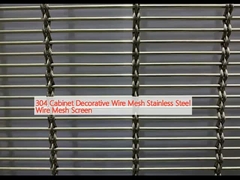 304 Cabinet trang trí Sợi lưới Stainless Steel Sợi lưới màn hình