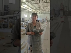 3.0mm 50 * 50 Dây lưới cáp thép không gỉ linh hoạt SS316L Zoo Mesh