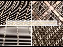 50% Open Area 7kgs/sqm Weight 3.2mm Thickness Decoration Wire Mesh for Interior and Exterior Decoration