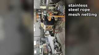 Roestvrij staal 7*7 316 touw dierentuin vogel volière gaas hek groene muur veiligheidsnet